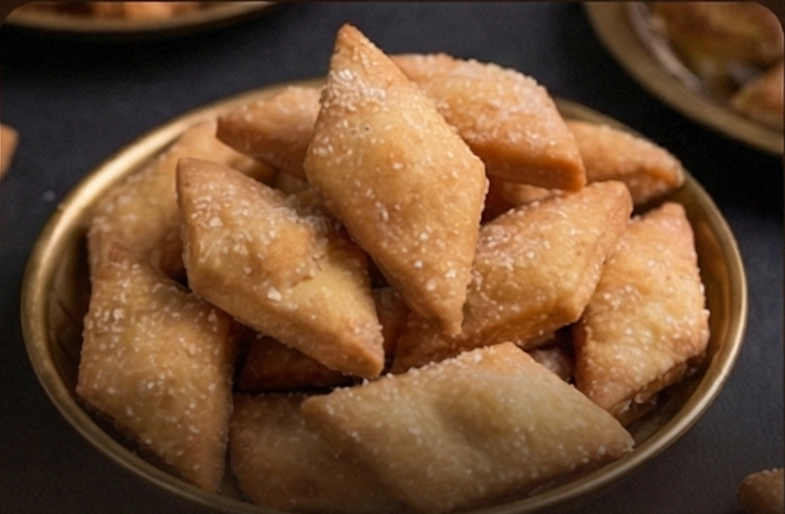 Cardamom Shakkarpara